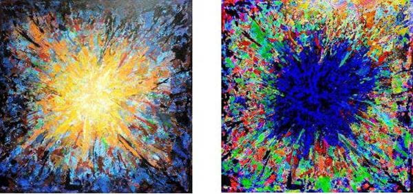 Avron Mintz Bigger Than Me Diptych